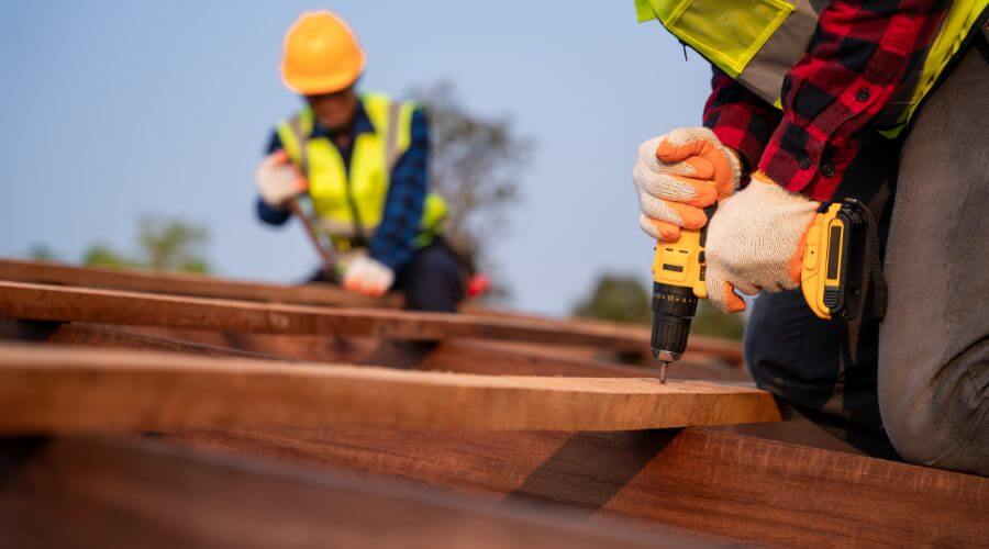 Professional New roof installation in Montvale, VA